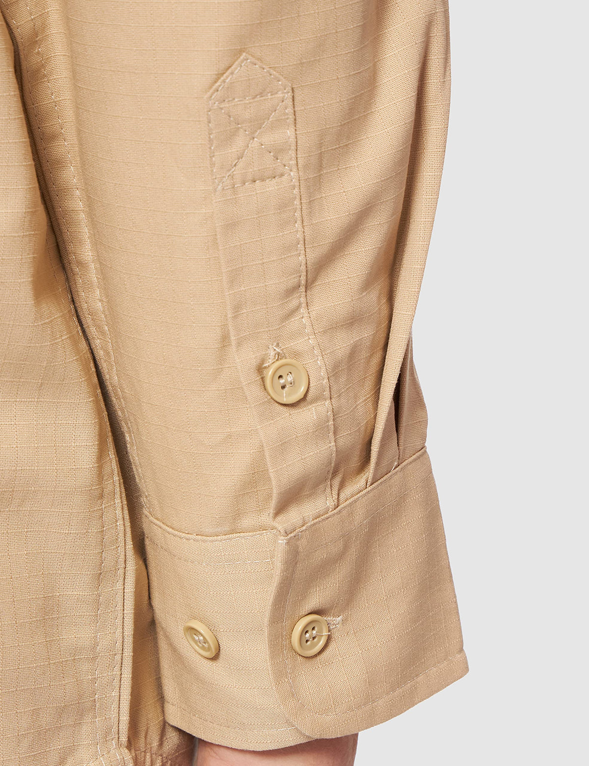 Mil-Tec Long Sleeve Tropical Shirt Khaki