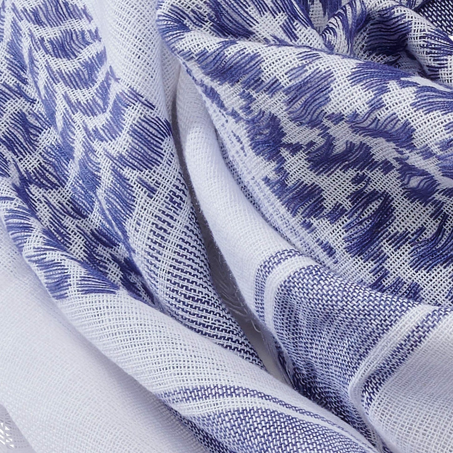 Brandit Shemag Scarf Blue/White – Tactical Cotton Desert Keffiyeh Wrap