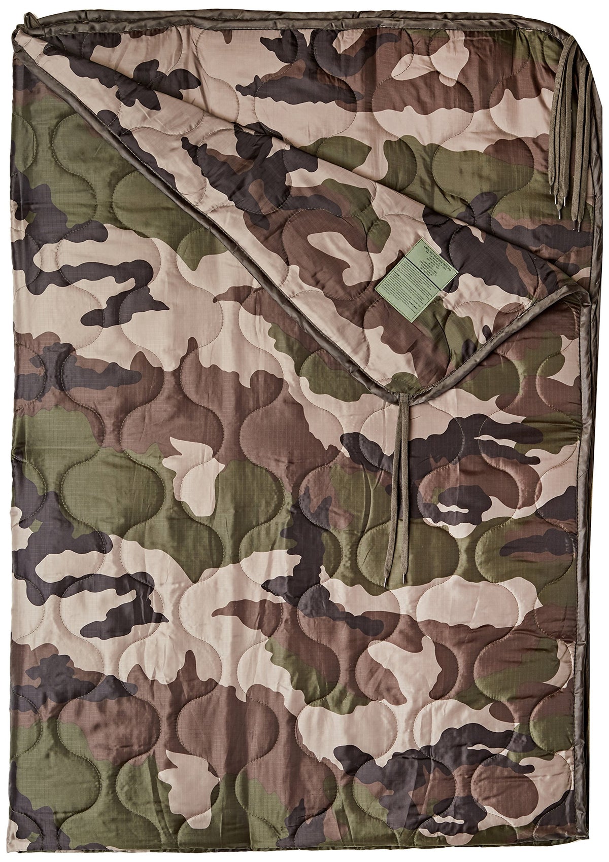 Mil-Tec Camo US Style Poncho Liner CCE