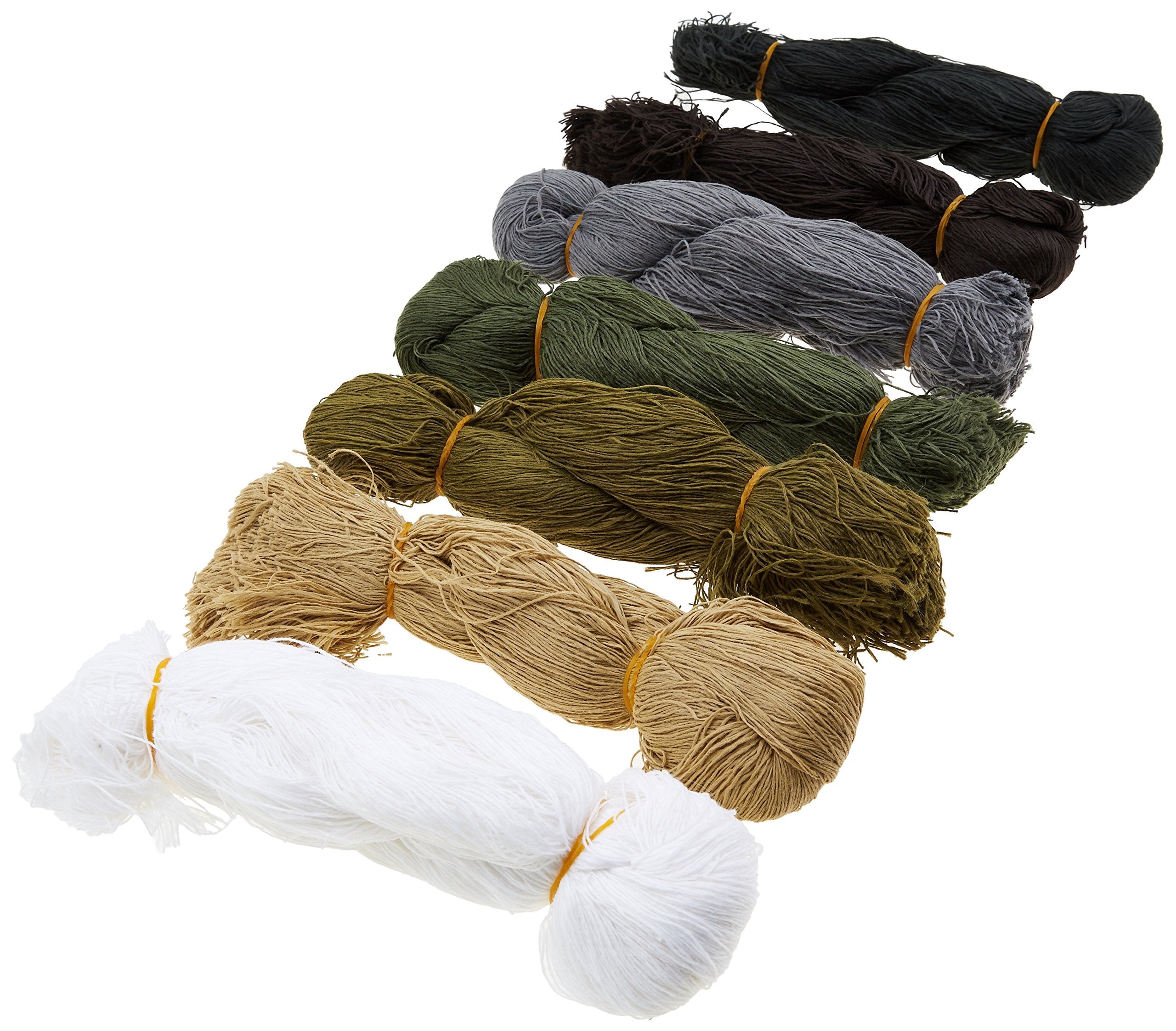 Mil-Tec Outdoor Ghillie Thread Kit Multi-Colour 58cm Camouflage
