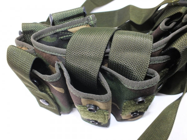 Original British Army Grenade Bandolier Camo with Shoulder Stra – Used