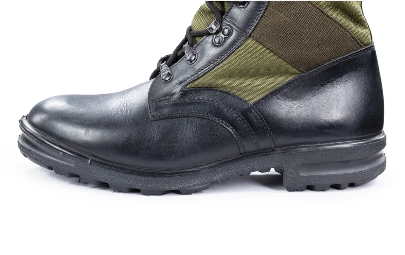Original German Army Tropical Boots Baltes / Green – Like New