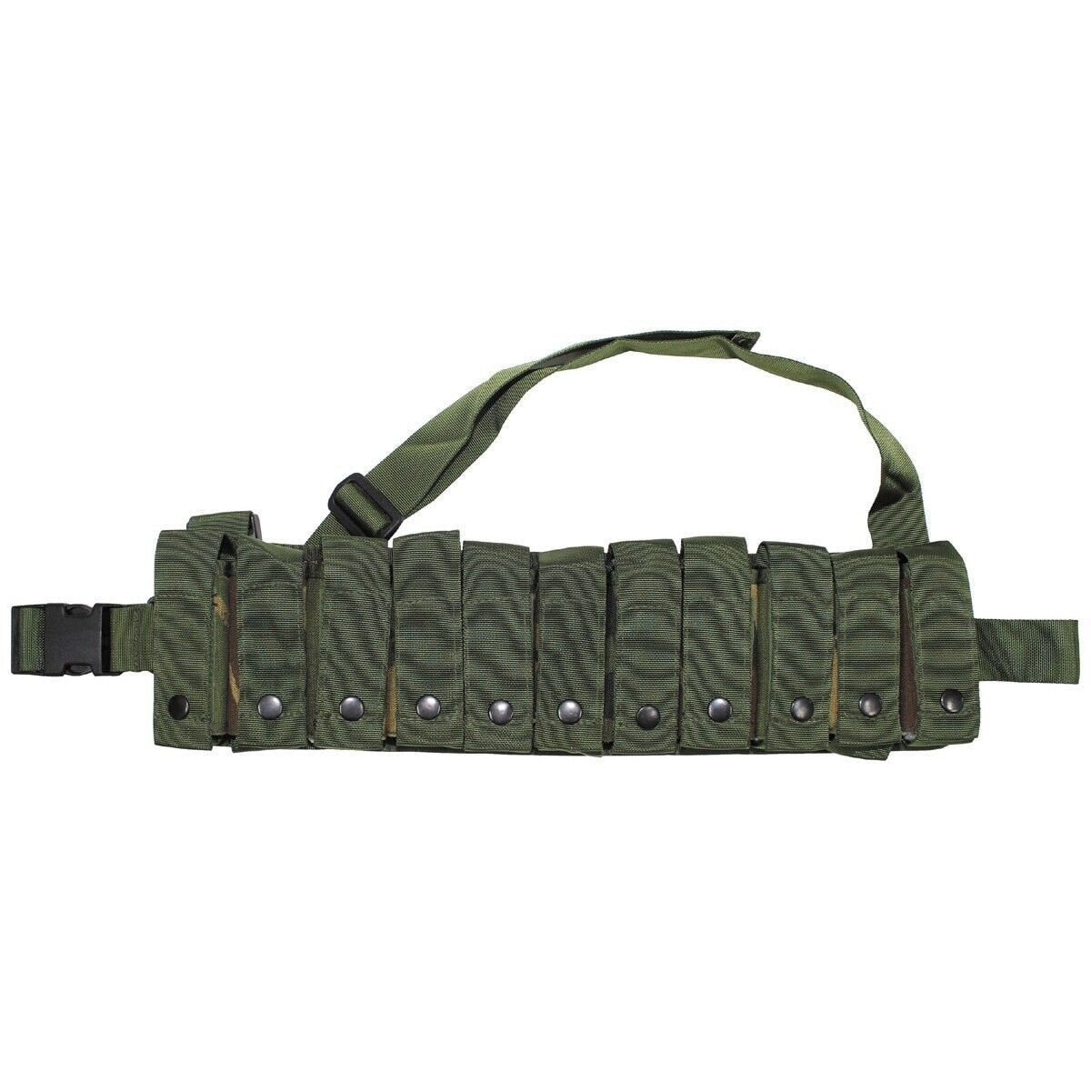 Original British Army Grenade Bandolier Camo with Shoulder Stra – Used