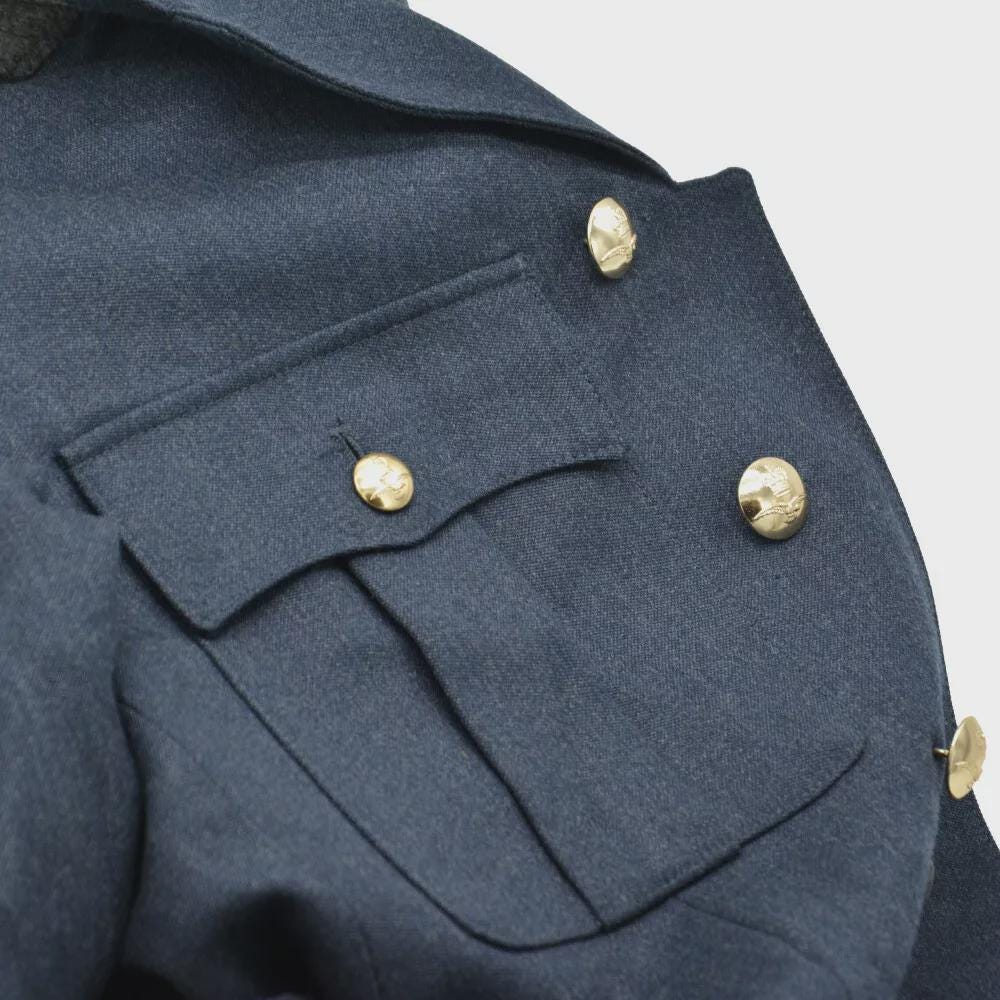 Original British Army Uniform Jacket Air Force Blue – Used