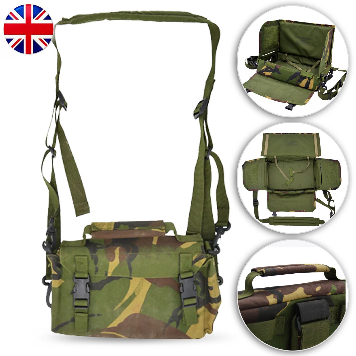 Original British Army Manpack Data-Terminal Case DPM
