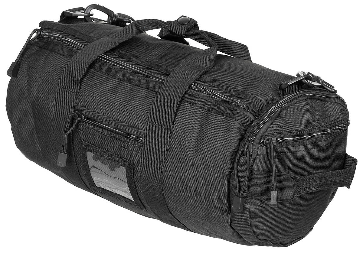MFH Operation Bag Round MOLLE Black