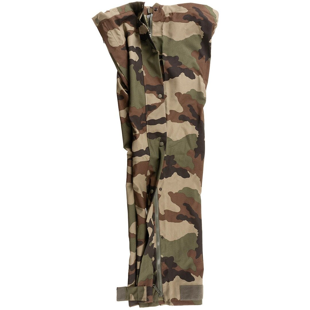 Original French Army Rain Pants Camo 3 Layer Laminate CC – Like New