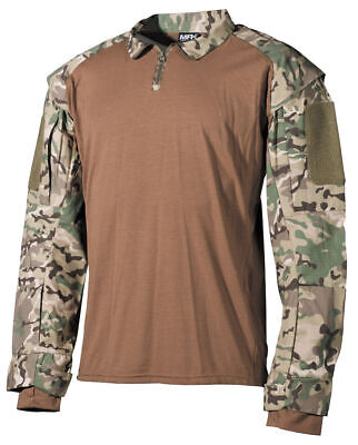 MFH Professional US Tactical Shirt Long-sleeved Operation-camo