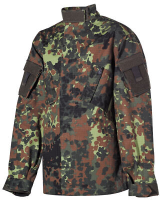 Army Style Kids Set Pants and Vest Detachable Trousers ACU Rip Stop BW Camo