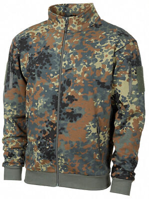 MFH Tactical Sweat Jacket Flecktarn Camo