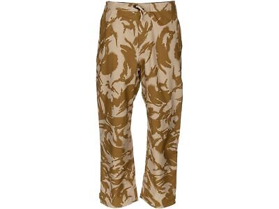 Original British Army Military Waterproof Rain Pants DPM Desert Camo New