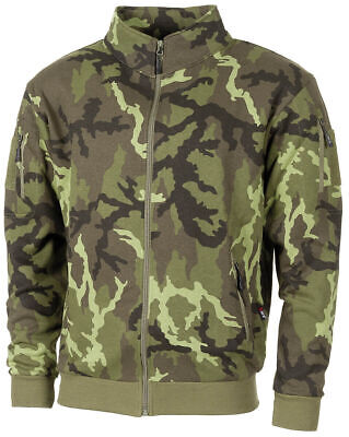 MFH Sweat Jacket Tactical M95 Czech Camo M95