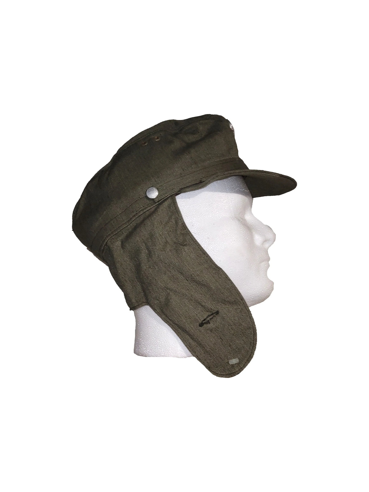 Original East German Army German Mountain Troop Hat with Cockad – Used