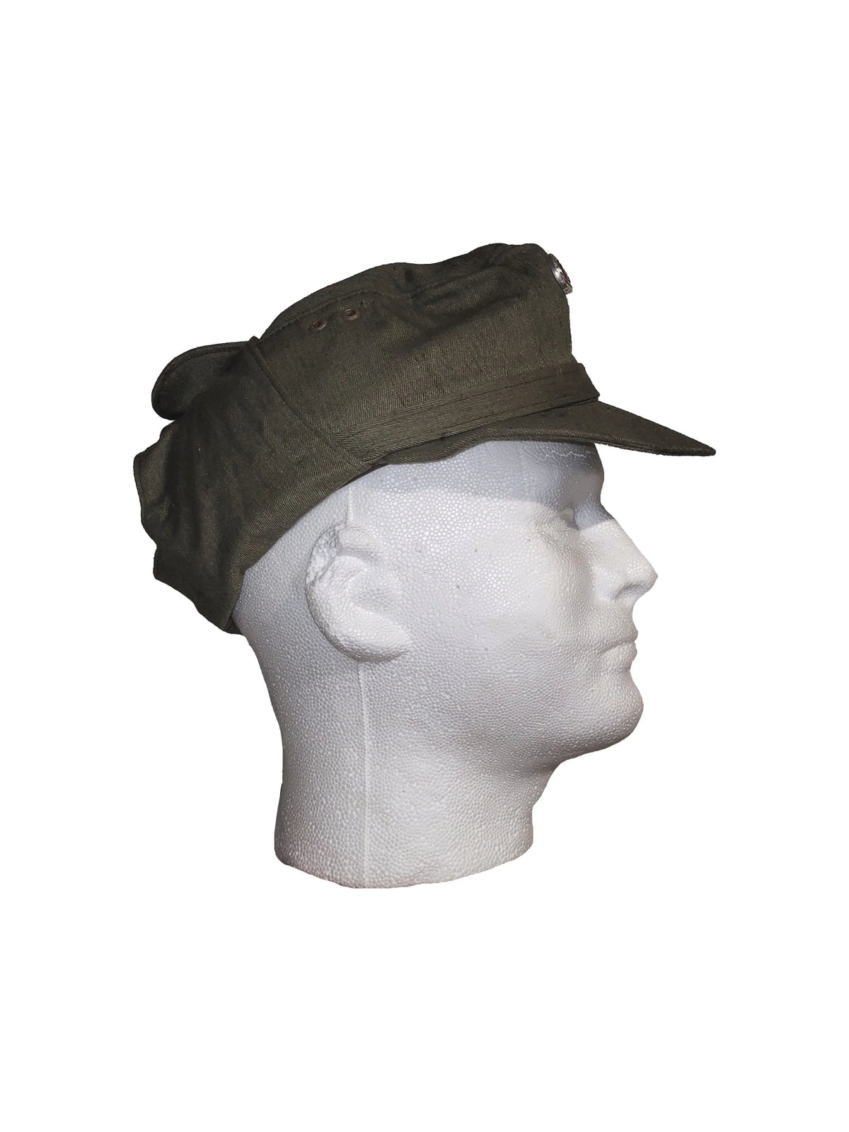 Original East German Army German Mountain Troop Hat with Cockad – Used