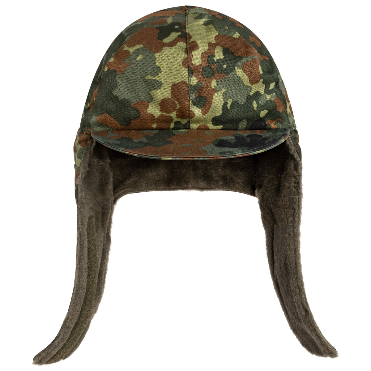 Original German Army Winter Cap Flecktarn – Like New