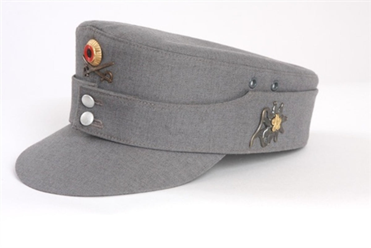 Original German Army Mountain Troop Hat Grey – Used