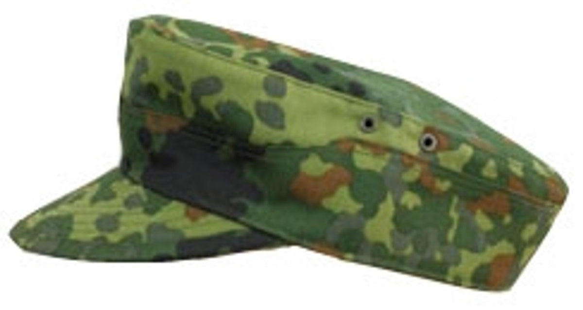 Original German Army Field Cap Size 55/56 Sorted Flecktarn – Like New