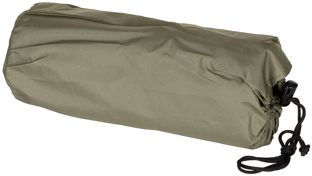Sleeping Pad Inflatable Military Army Style With Headrest OD Green