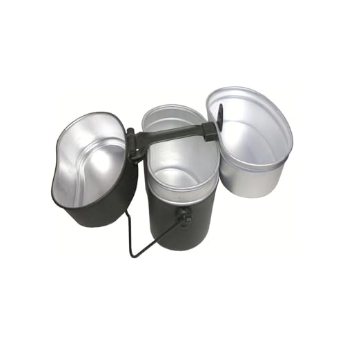 Mil-Tec German Genuine 3-pcs. Mess Kit Grey