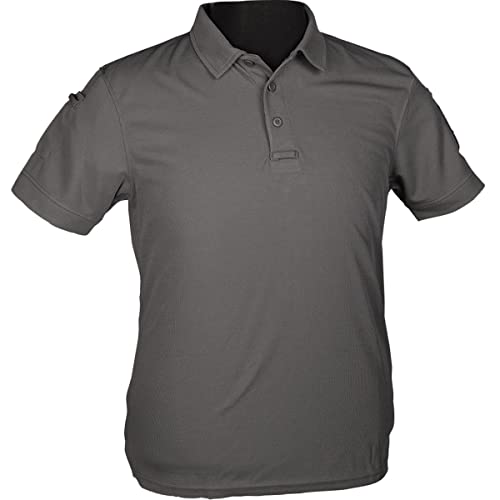 Mil-Tec Tactical Short Sleeve Polo Shirt Quickdry Olive