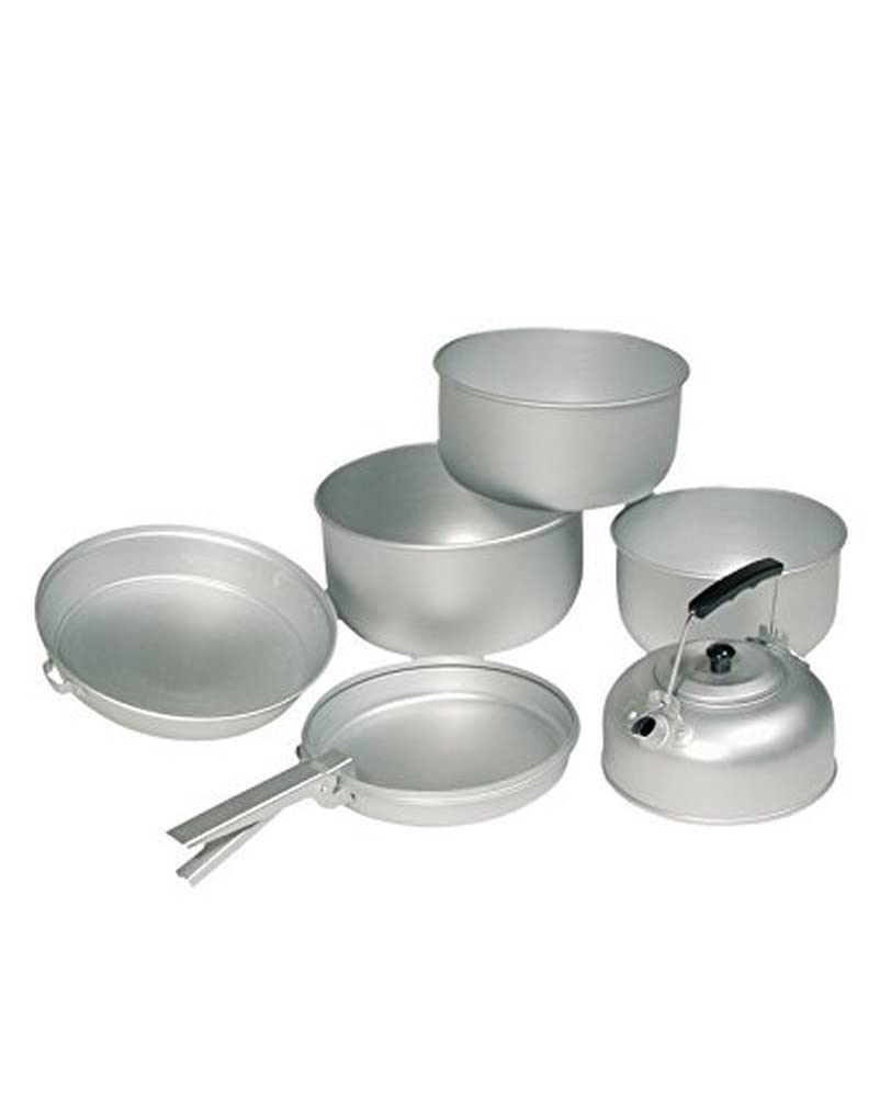 Mil-Tec Alu Cook-set 3 Cook Pots pan tea Pot 95L