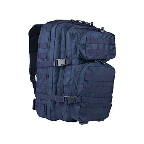 Mil-Tec Tactical Assault Backpack Black – Compact Military Style Rucksack