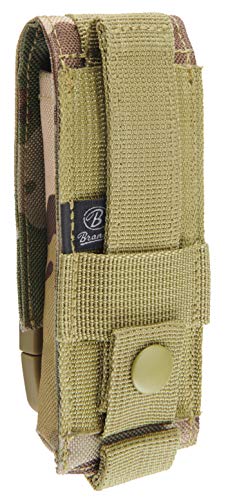 Brandit MOLLE Multi Pouch – Medium, Tactical Camo, Utility Accessory Bag