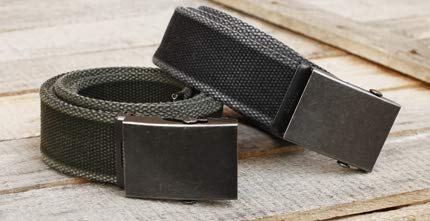 Mil-Tec Vintage Belt Black
