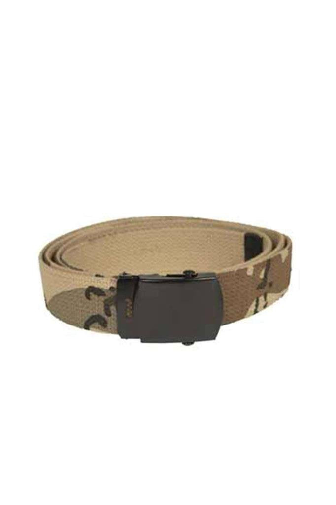 Mil-Tec US Flectar Cotton Web Belt Flecktarn