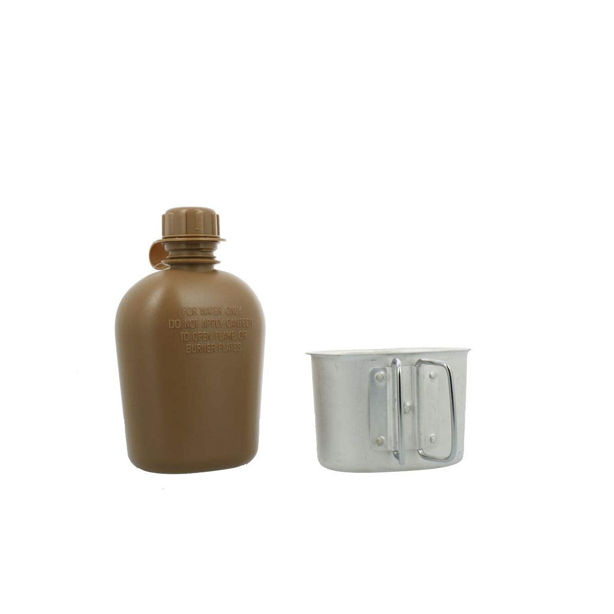 Mil-Tec US Field Bottle Coyote – Tactical Outdoor Water Canteen