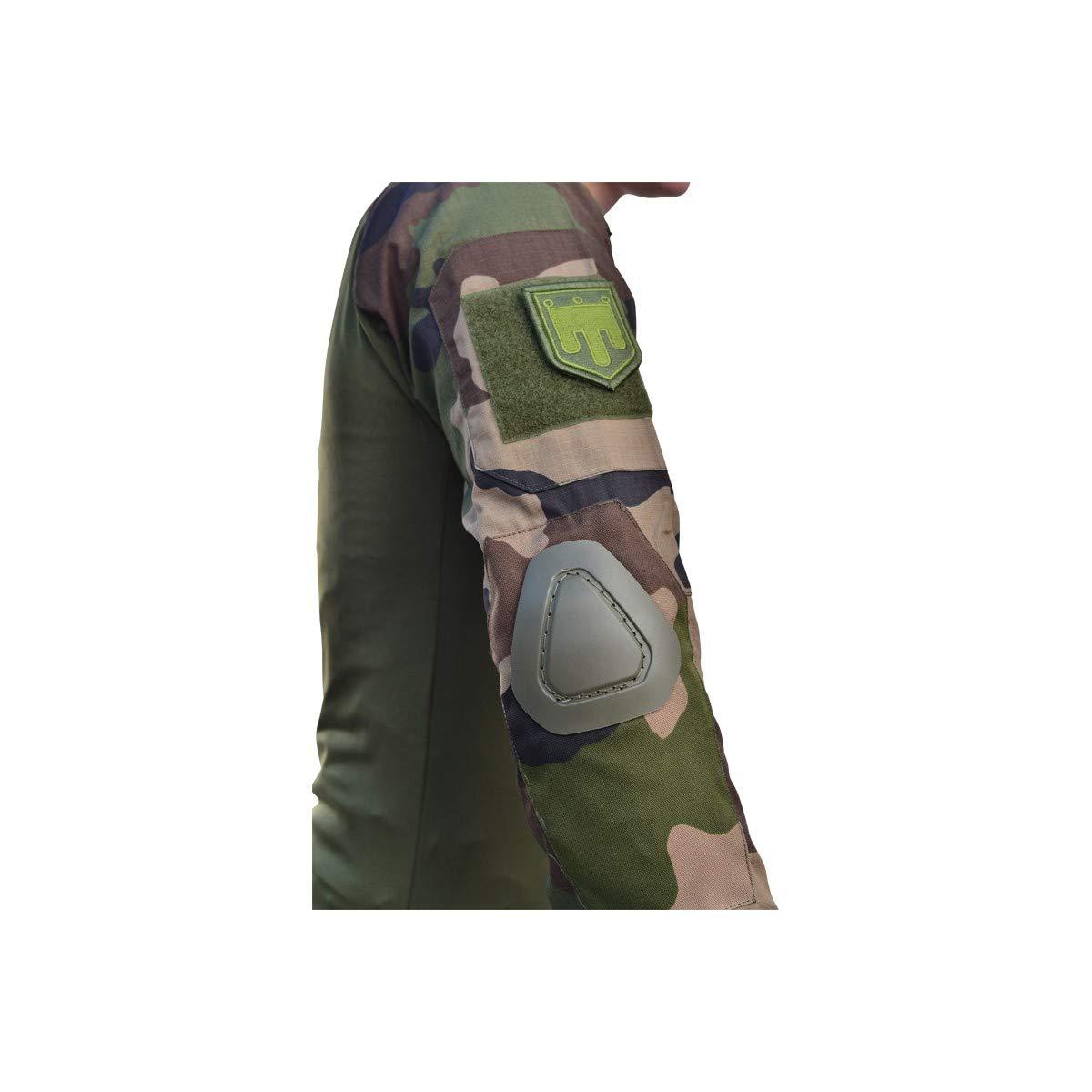 Mil-Tec Combat Shirt CCE Camo Tactical Military Long Sleeve Top