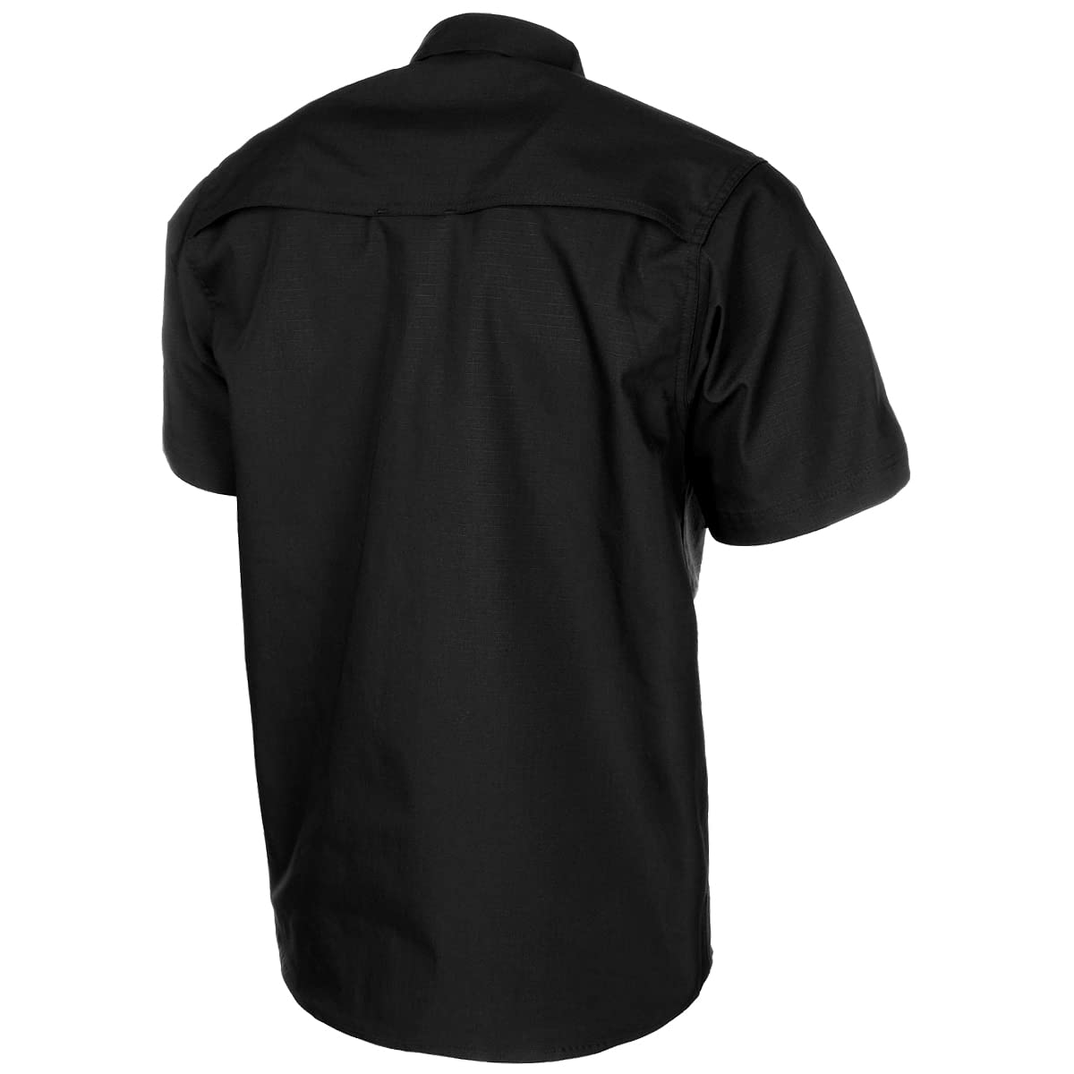 MFH Attack Shirt – Black Ripstop Teflon Coated Tactical Short Sleeve