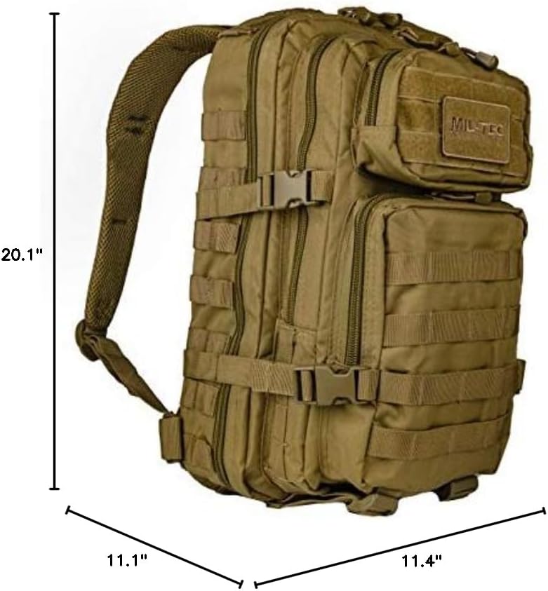Mil-Tec Backpack US Assault Large 36L Coyote