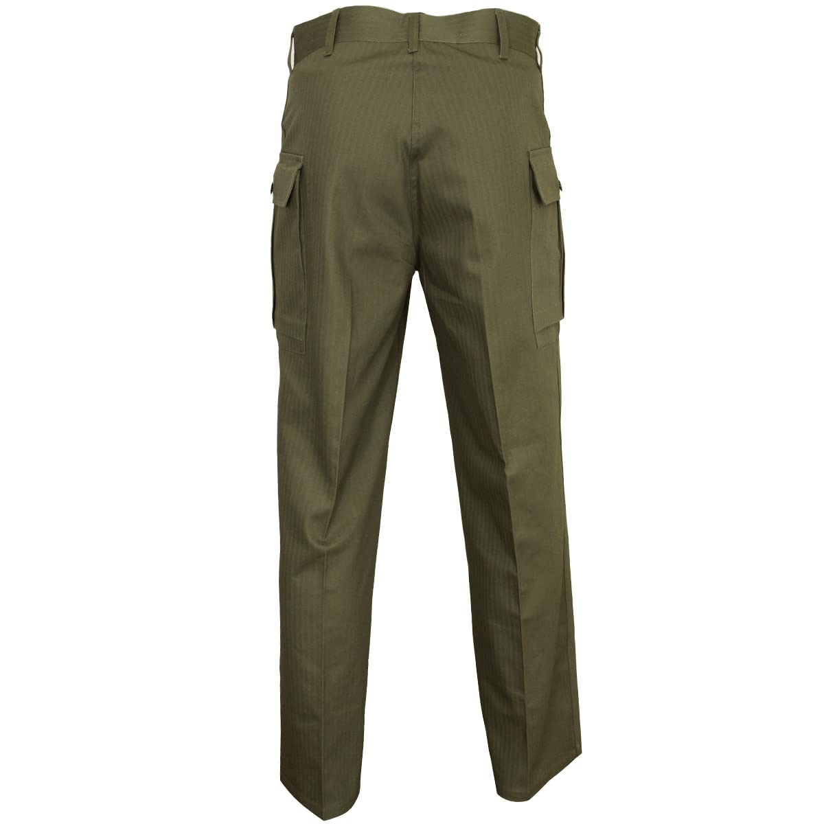 US HBT OD7 Trousers – Olive Drab Reproduction Military Pants, 100% Cotton
