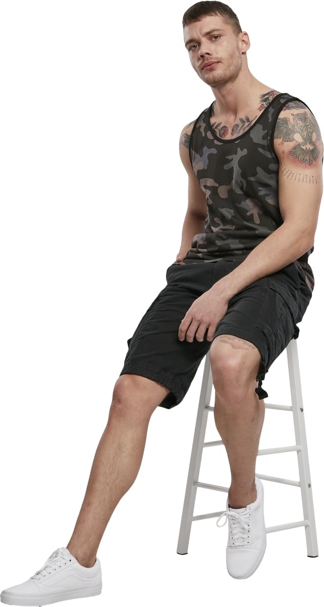 Brandit Tank Top Dark Camo