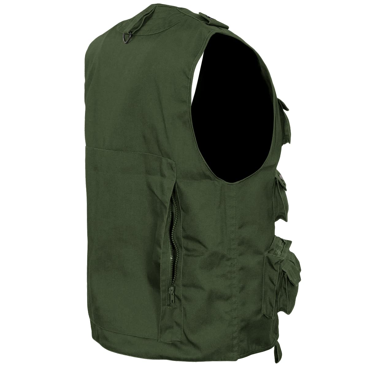 MFH Outdoor Men’s Heavy-Duty Vest – Tactical Utility Gilet L