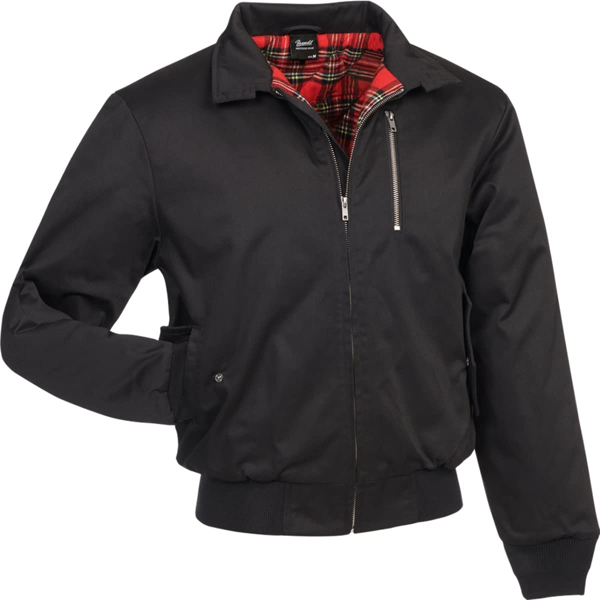 Brandit Lord Canterbury Winter Jacket Black 4XL – Men’s Harrington Coat
