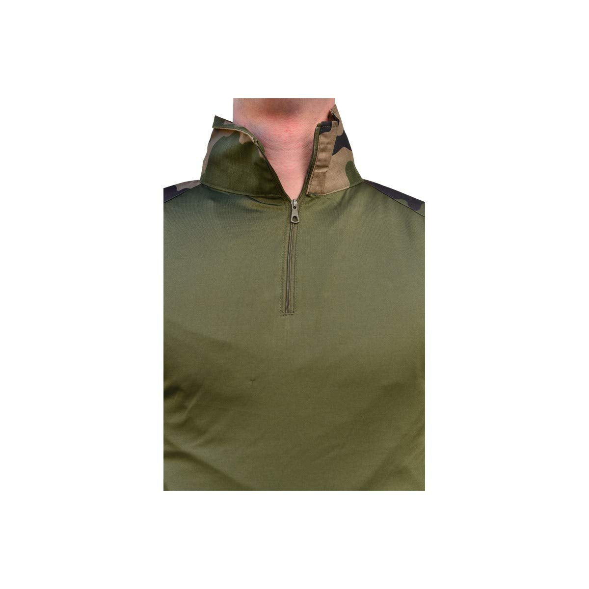 Mil-Tec Combat Shirt CCE Camo Tactical Military Long Sleeve Top