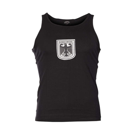 Mil-Tec Bundeswehr Tank Top - Men's, Black.
