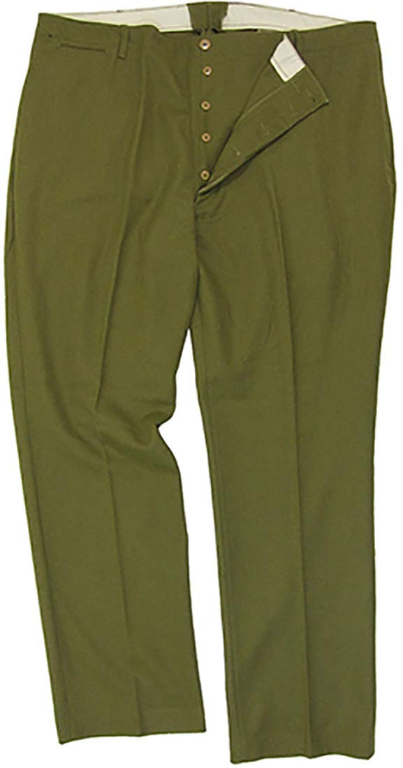 Mil-Tec US M37 Wool Trousers – WW2 American Reproduction, Heavy Issue