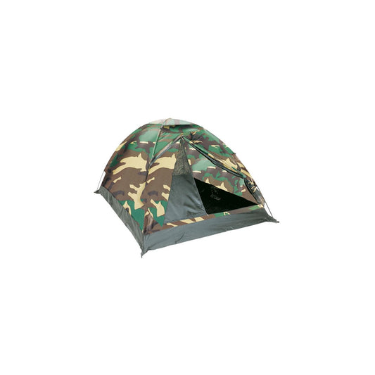 Mil-Tec 2-Man Woodland Igloo Tent Superior – Compact Waterproof Camping Shelter