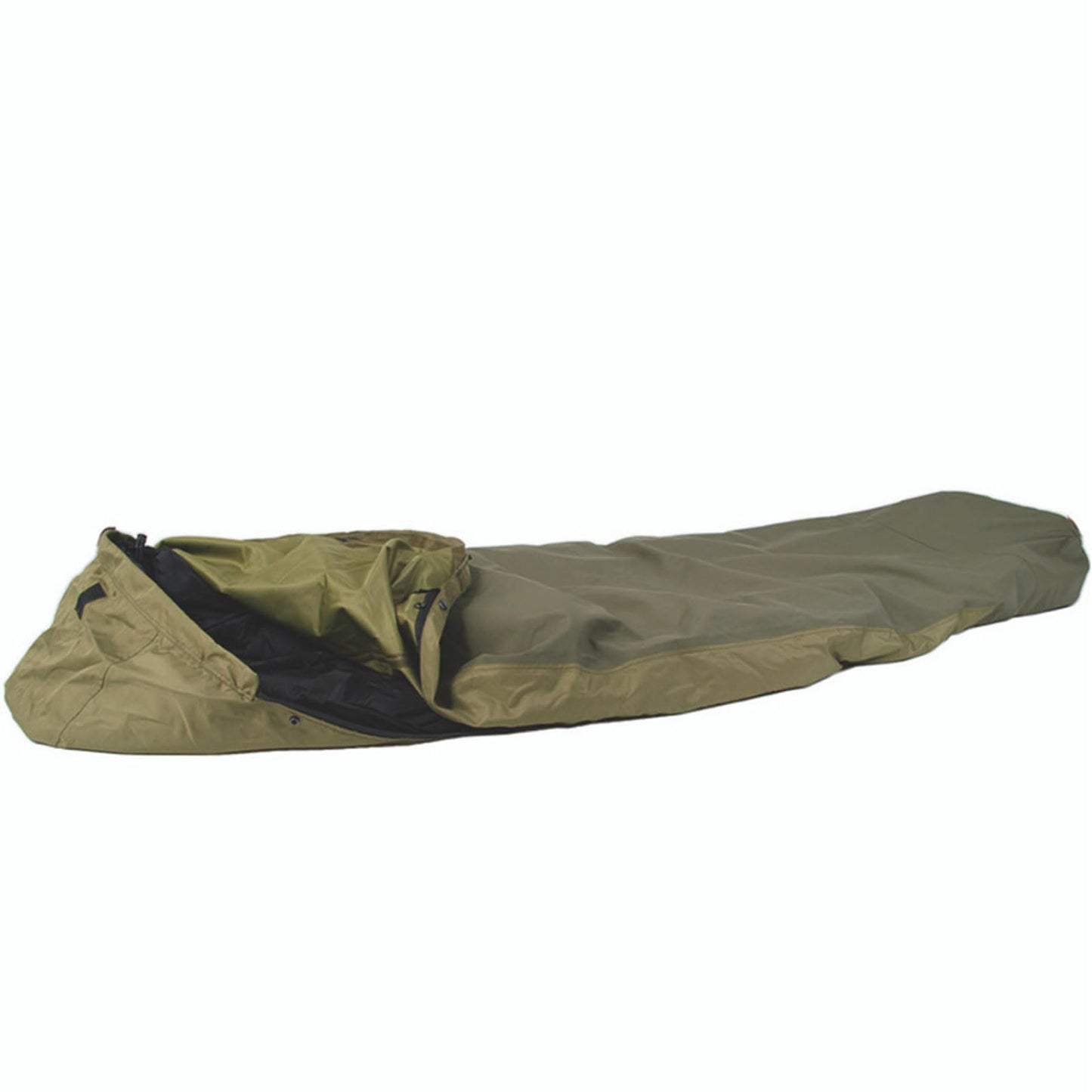 Mil-Tec Trilaminate Sleeping Bag Cover – Waterproof Breathable Bivy Sack with Zip Closure