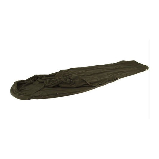Mil-Tec Fleece G Sleeping Bag Liner – Unisex Fleece Green