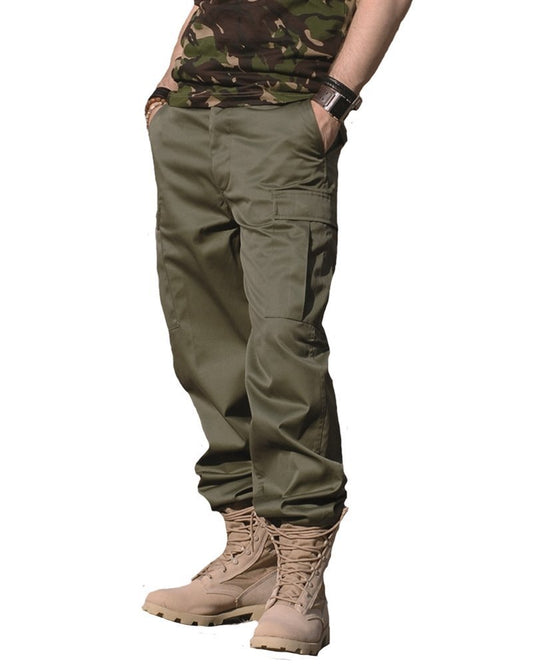 Mil-Tec Ranger BDU Field Pants Olive Drab Men’s Combat Trousers S