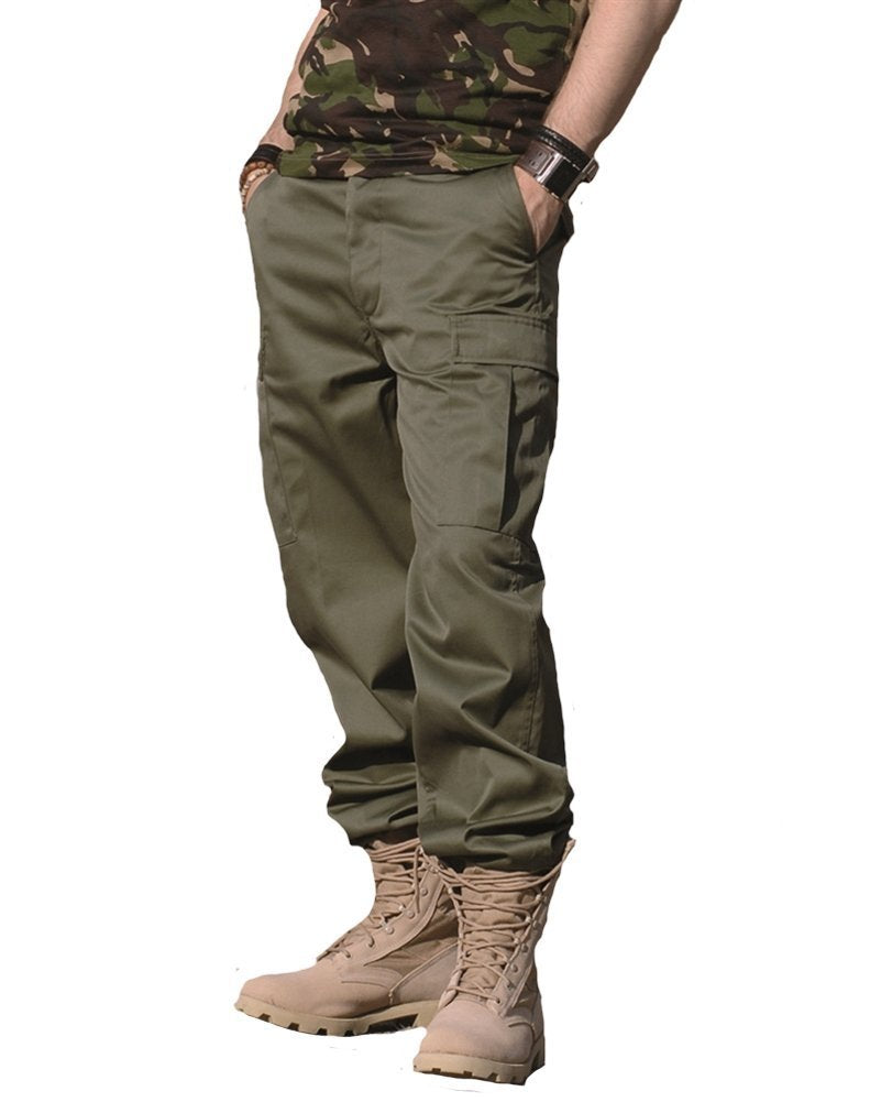 Mil-Tec Ranger BDU Field Pants Olive Drab Men’s Combat Trousers S