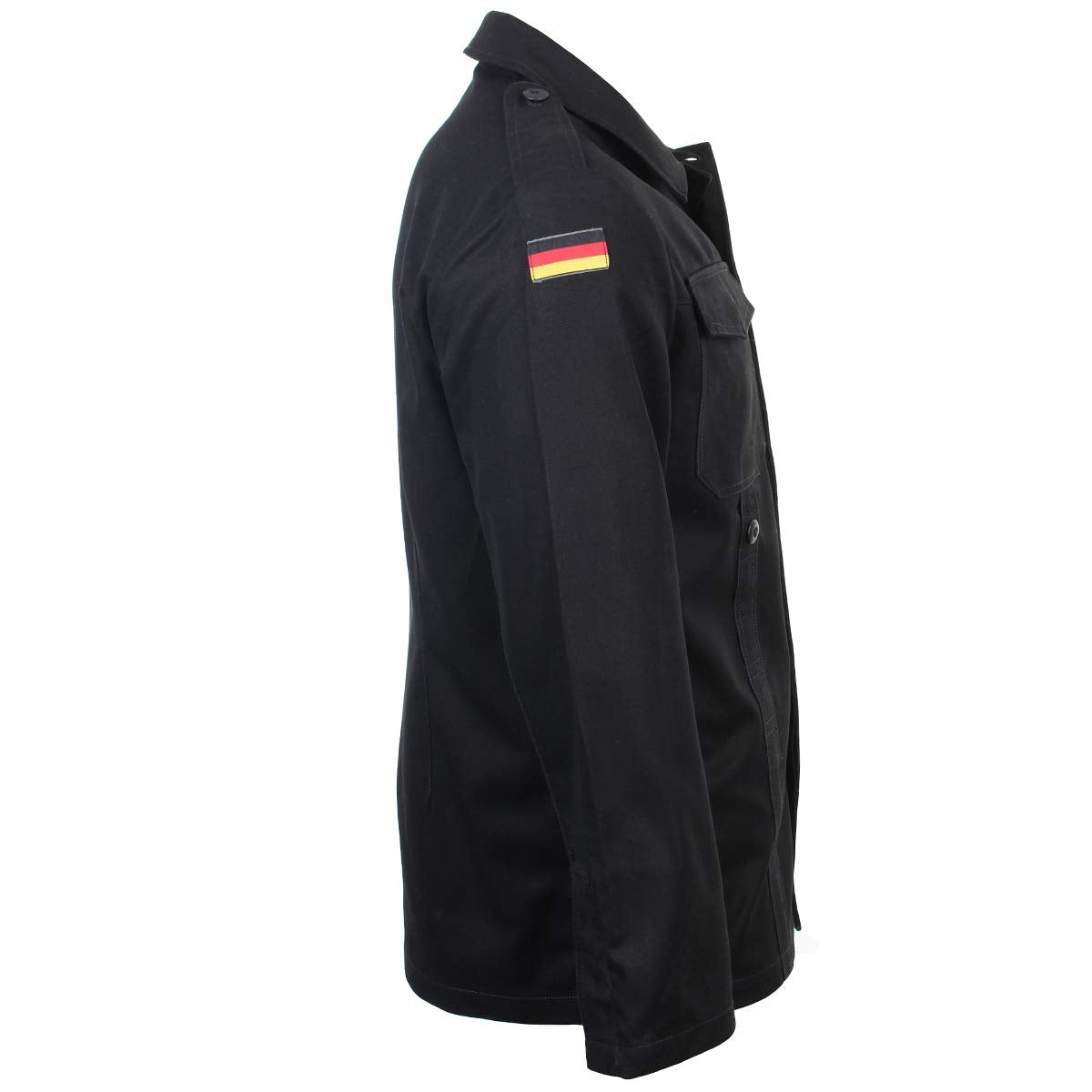 Mil-Tec German Old Sty.mole.field Jacket Black