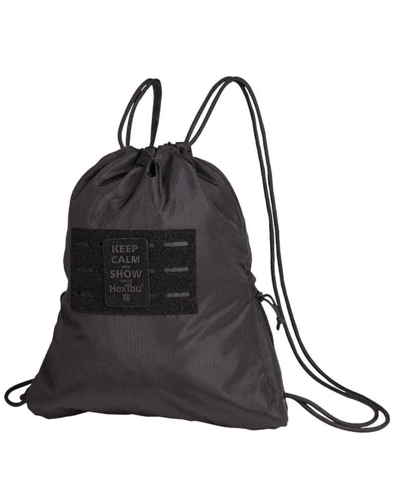 Mil-Tec Hextac Sportsbag – Mandra Night Camo Drawstring Backpack 7L