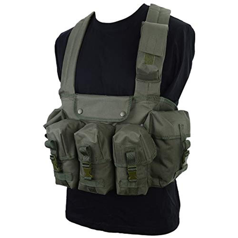 Mil-Tec Chest Rig 6-pocket Olive