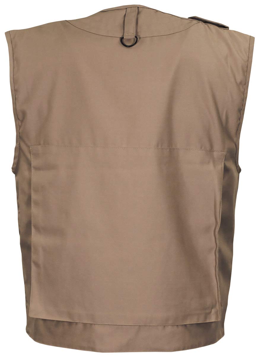MFH Fox Outdoor Heavy Vest – Black Tactical Utility Gilet
