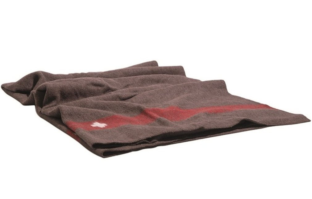 Mil-Tec Swiss Wool Blanket Brown